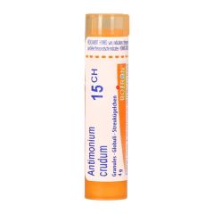 ANTIMONIUM CRUDUM 15CH GR 4G BOIRON