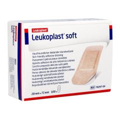 LEUKOPLAST SOFT 28X72MM 100