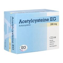ACETYLCYSTEINE EG CAPS 30 X 200 MG