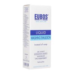 EUBOS ZEEP VLOEIBAAR BLAUW N/PARF 200ML