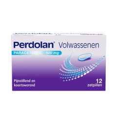 PERDOLAN SUPP AD 12X500MG