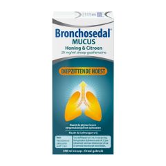 BRONCHOSEDAL MUCUS HONING CITROEN 300 ML 20 MG/ML