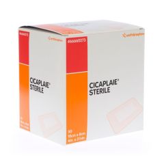 CICAPLAIE VERB STERIEL 10,0CMX 8CM 50 66660273