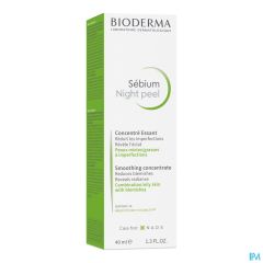 BIODERMA SEBIUM NIGHT PEEL FPE 40ML