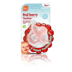RAZ BABY BIJTRING RAZBERRY PINK