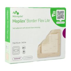 MEPILEX BORDER FLEX LITE 7,5CMX7,5CM 5 581250