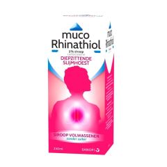 MUCO RHINATHIOL 5% SIR AD Z/SUIKER 250ML