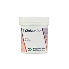 L-GLUTAMINE CAPS 60X500MG DEBA