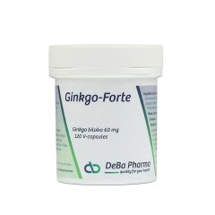GINKGO FORTE CAPS 120X60MG DEBA