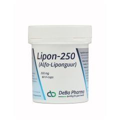 LIPON CAPS 60X250MG DEBA