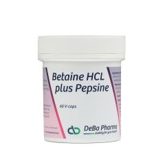 BETAINE HCL + PESINE V-CAPS 60 DEBA