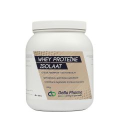 WHEY PROTEINE ISOLAAT CHOCOLADE 900G DEBA