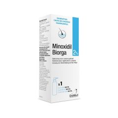 MINOXIDIL BIORGA 2% OPL CUTAAN KOFFER FL 1X60ML