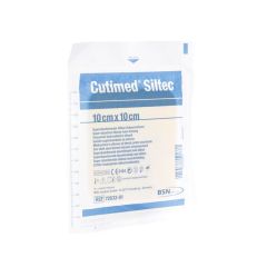 CUTIMED SILTEC KP STERIEL 10,0X10,0CM 1 7328501