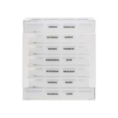 EUREKA CARE PILLENDOOS TRANSPARANT 1 WEEK