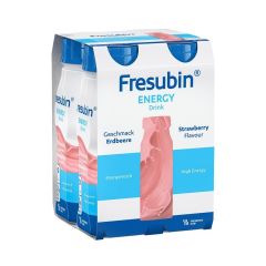FRESUBIN ENERGY DRINK AARDBEI FL 4X200ML