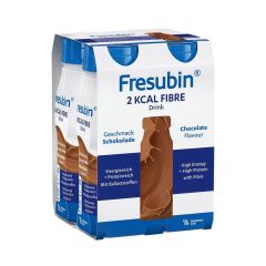 FRESUBIN 2 KCAL FIBRE DRINK CHOCOLADE FL 4X200ML
