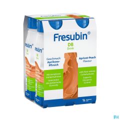 FRESUBIN DB DRINK ABRIKOOS-PERZIK 4X200ML