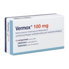 VERMOX ORIFARM 100MG TABL 6 PIP