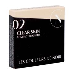 COULEURS DE NOIR CLEAR SKIN COMP. BRONZER 02 MED.