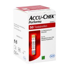 ACCU CHEK PERFORMA STRIPS 50 06454011031