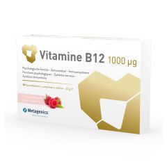 VITAMINE B12 1000MCG KAUWTABL 84 METAGENICS