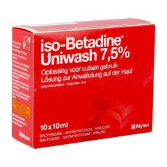 ISO BETADINE UNIWASH 7,5% 10X10ML