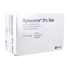 XYLOCAINE GEL SER/SPUIT 10X10G 2%