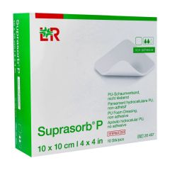 SUPRASORB P SCHUIMVERB PU N/ADH WCL 10,0X10,0CM 10
