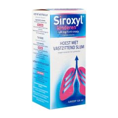 SIROXYL SIROP ENFANTS/KINDEREN 125ML 100 MG/5 ML