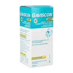 GAVISCON BABY SUSP VOOR ORAAL GEBRUIK 150ML