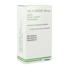 MUCODOX 300 MG CAPS 56