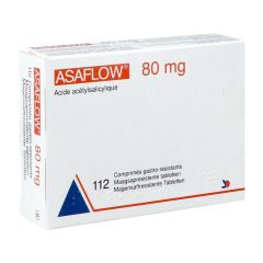 ASAFLOW 80MG MAAGSAPRES COMP BLI 112X 80MG