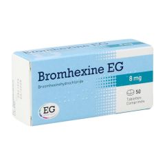 BROMHEXINE EG TABL 50 X 8MG
