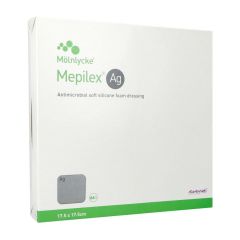 MEPILEX AG VERBAND STERIEL 17,5X17,5CM 5 287321