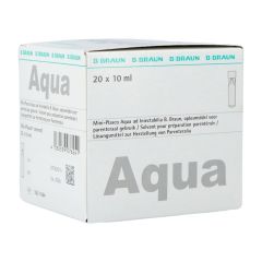 MINI PLASCO AQUA PRO INJ AMP20X10ML