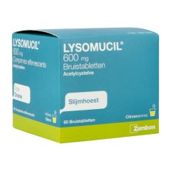 LYSOMUCIL 600 BRUISTABL. 60 X 600 MG