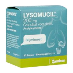 LYSOMUCIL 200 GRAN SACH 30 X 200 MG