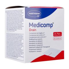 MEDICOMP DRAIN KP STER 7,5X7,5CM 25X2 4215338