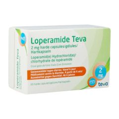 LOPERAMIDE TEVA CAPS 60 X 2 MG
