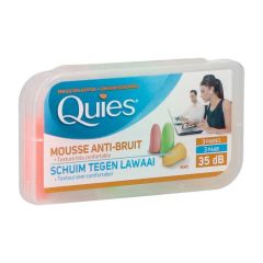 QUIES OORDOPPEN SCHUIM FLUO 3 PAAR