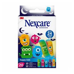 NEXCARE 3M HAPPY KIDS MONSTERS PLEISTER 20 N0920MO