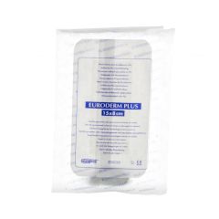 EURODERM PLUS 8X15CM 1 PLEISTER STERIEL