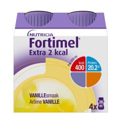 FORTIMEL EXTRA 2KCAL VANILLE 4X200ML
