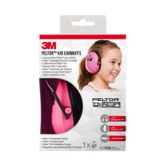 PELTOR HEARING PROTECTOR KID NEON PINK 1