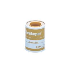 LEUKOPOR DEKSEL KLEEFPLEIST. 5,00CMX5,0M 1 0247400