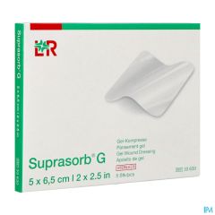 SUPRASORB G KOMPRES NEW 5X6,5CM 5 33630