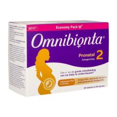OMNIBIONTA PRONATAL 2 ZWANGER 12WEK TABL84+CAPS84