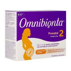 OMNIBIONTA PRONATAL 2 ZWANGER.4WEK TABL 28+CAPS 28
