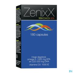 ZENIXX 500 D CAPS 180